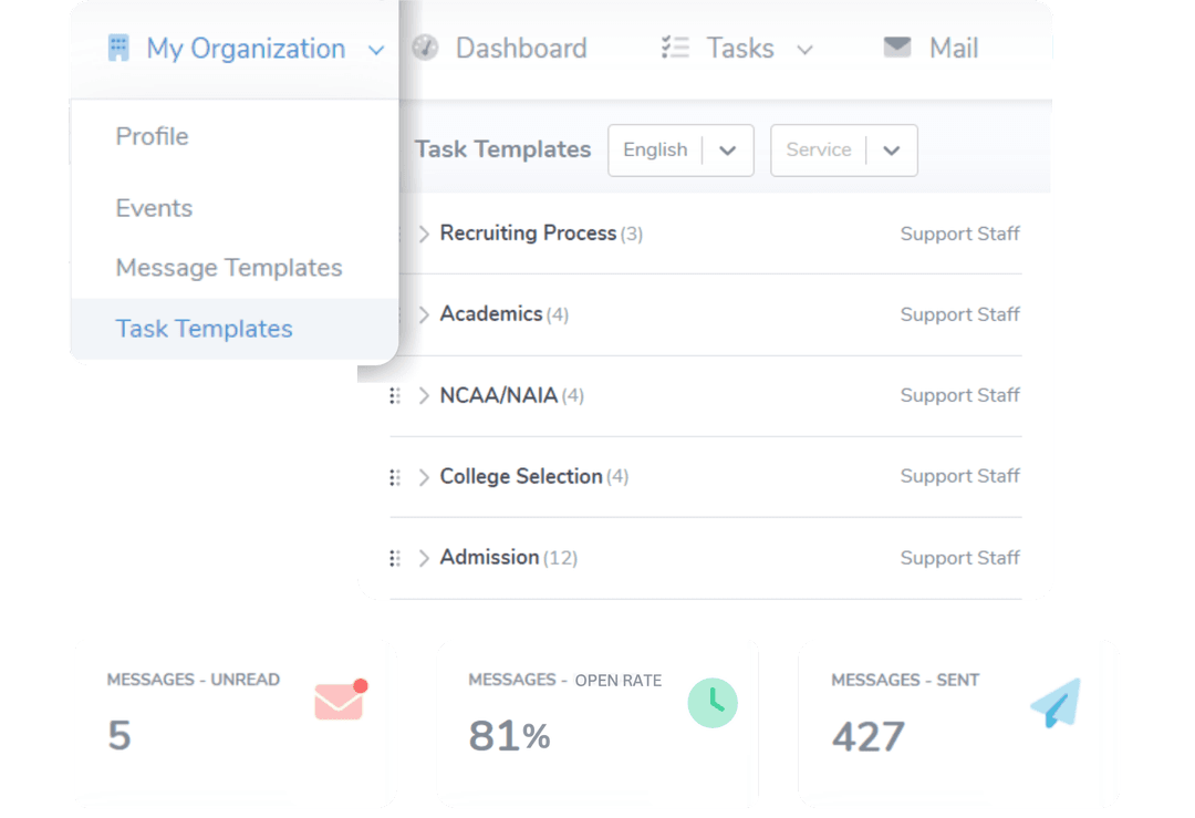 College Pipe - Collaborate with athlete